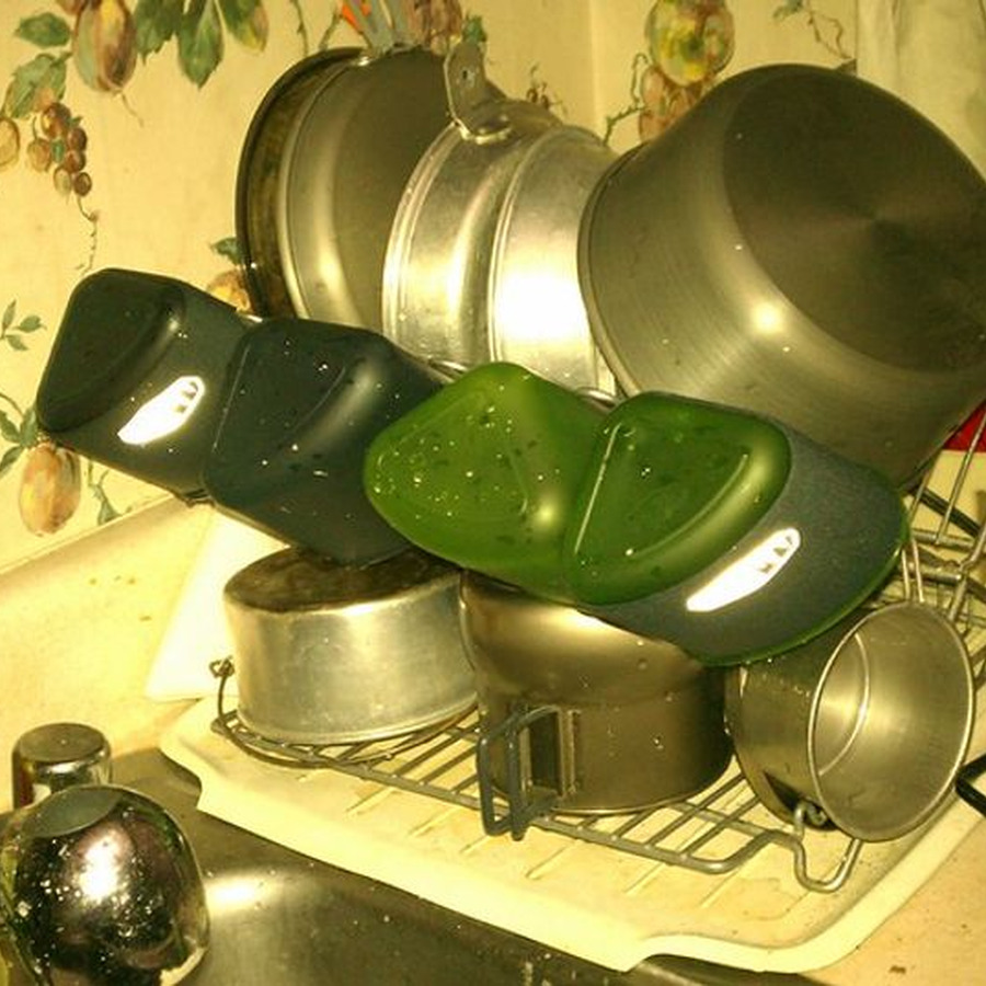 Representative photograph of this type of equipment; not the exact Camping Cookware Set