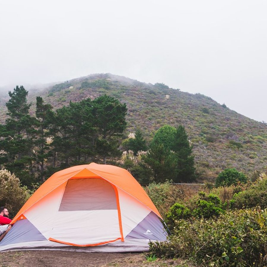 Representative photograph of this type of equipment; not the exact Family Camping Tent — 4–6 Person