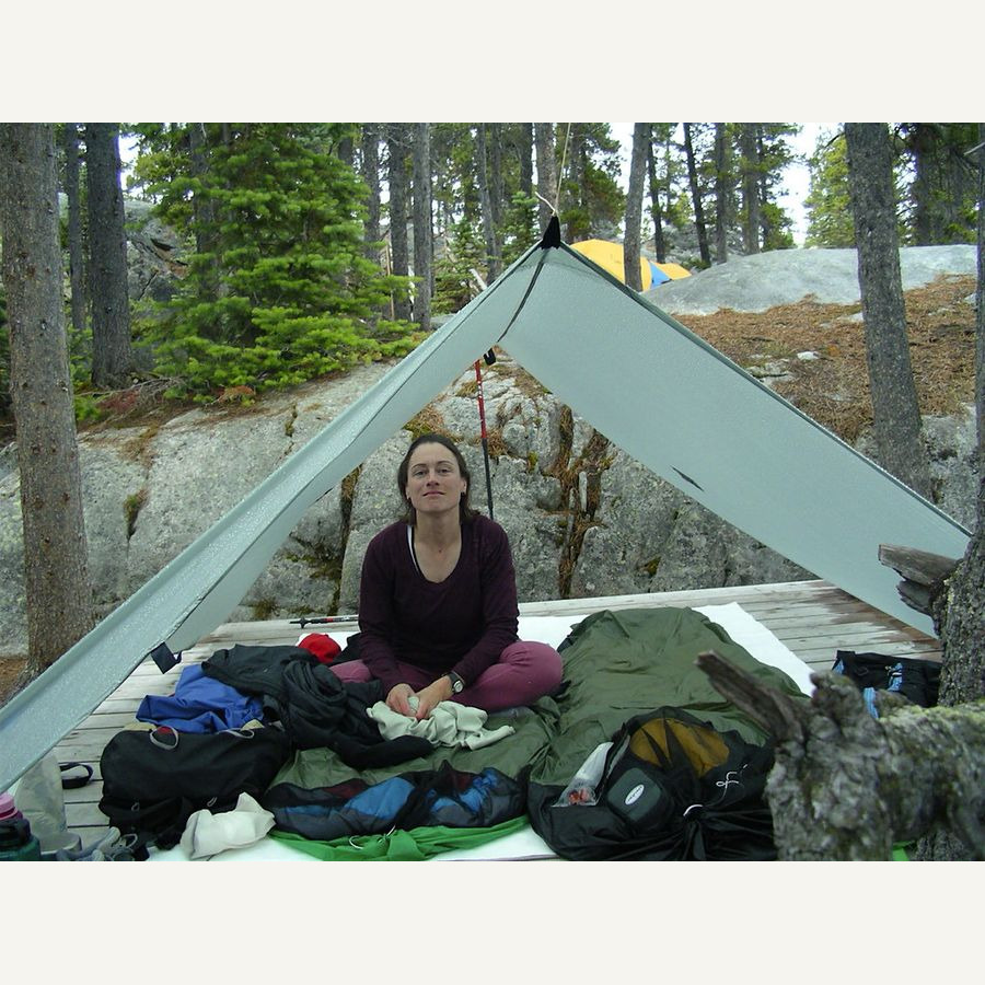 Representative photograph of this type of equipment; not the exact Camping Tarp / Shelter