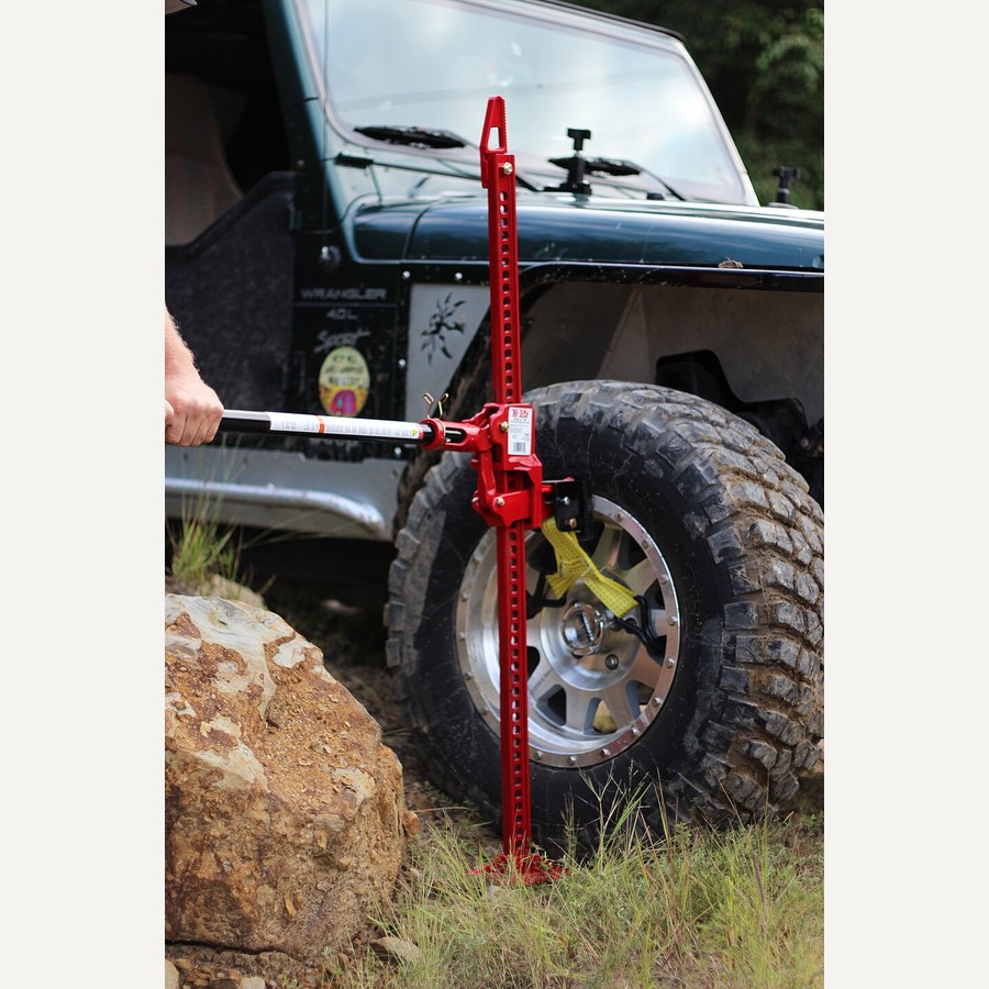 Representative photograph of this type of equipment; not the exact High-Lift Jack