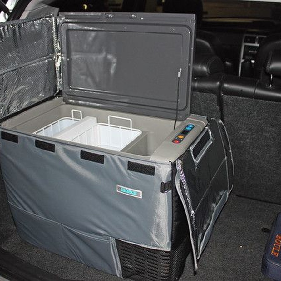 Representative photograph of this type of equipment; not the exact Portable 12V Fridge / Freezer