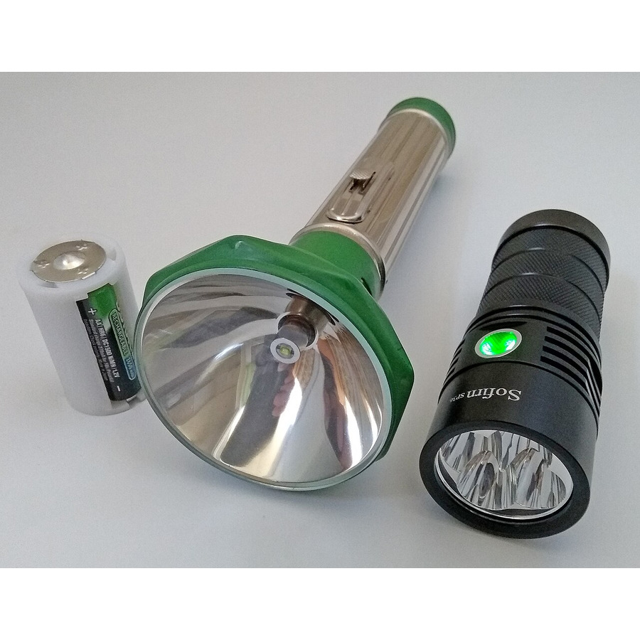 Representative photograph of this type of equipment; not the exact High-Lumen Rechargeable Torch